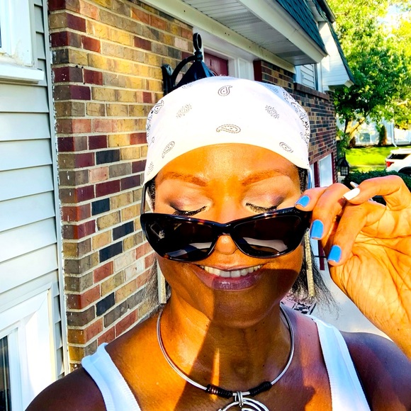 ✨Thierry Mugler✨Tortoiseshell Squared Cat Sunglasses (TR 2022 C02 140 CR39 CAT3) - Picture 16 of 16